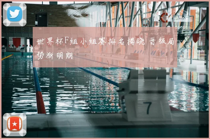 世界杯F组小组赛排名揭晓 晋级局势渐明朗
